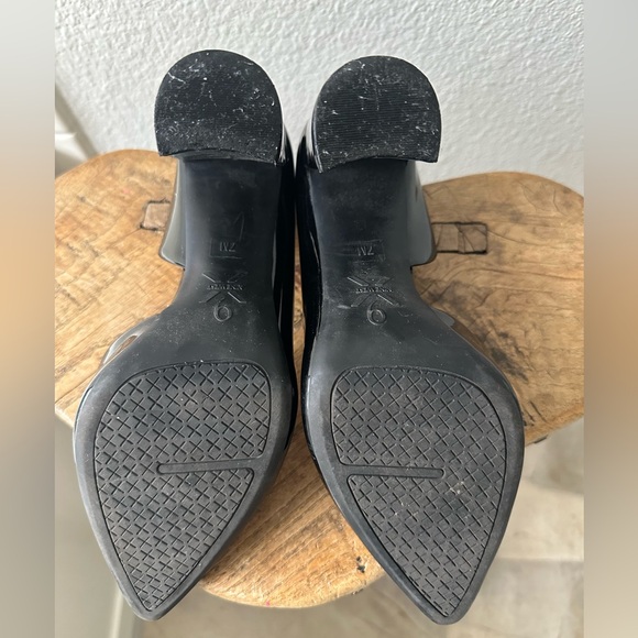 Nine West block heel black size 7 - Picture 4 of 5